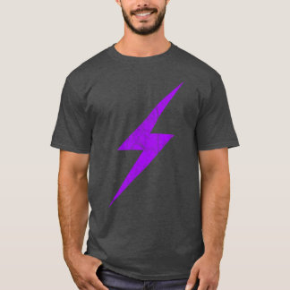 Lila Blixt Bult av Anarcha-Feminism-vintagen T Shirt