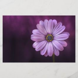 Lila blomma i Bloom Brevpapper