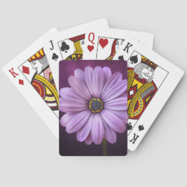 Lila blomma i Bloom Casinokort