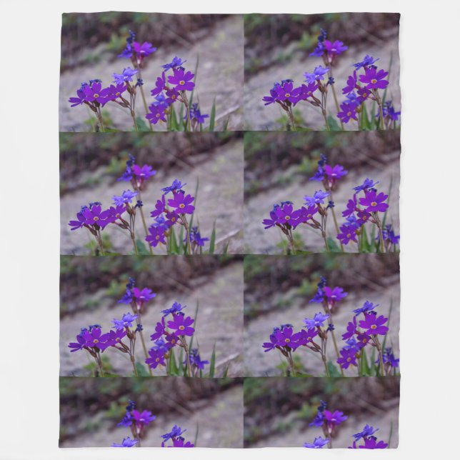 Lila Blommars Anniversaries Destiny Destiny's's Fleecefilt (Framsidan)