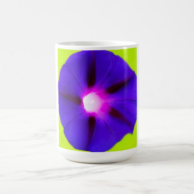 Lila Blommig  Kaffemugg (Center)