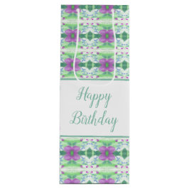 Lila Blommigt Patterned