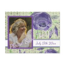 Lila Blommigt Ro Design