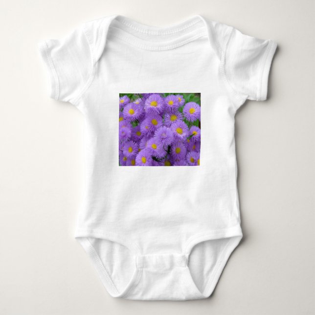 Lila Blommigt Tee (Framsida)