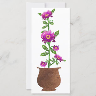 Lila blommor