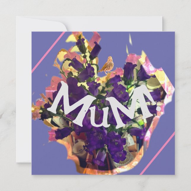 Lila blommor (Framsida)