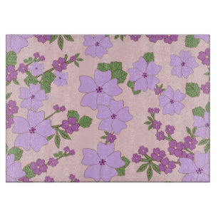 Lila blommor, Blommönster, Mönster om blommor