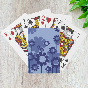 Lila blommor casinokort
