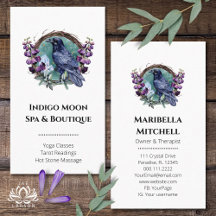 Lila blommor Celestial Raven Crystals Utandning
