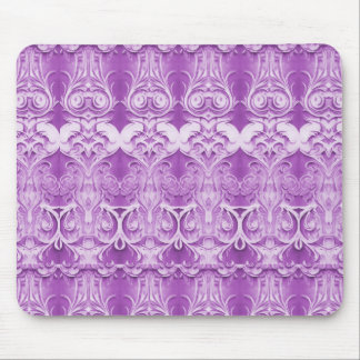 Lila blommor Flourish Mousepad Musmatta