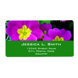 lila blommor fraktsedel