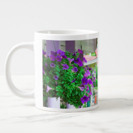 Lila blommor - Martha's Vineyard Jumbo Mugg