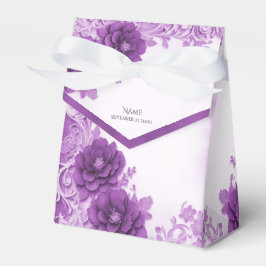 Lila blommor: Mjuk favoritruta Presentaskar