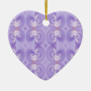 Lila blommor ornament