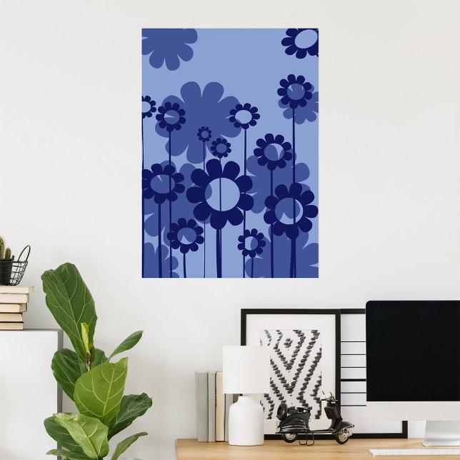 Lila blommor poster (Skapare uppladdad)