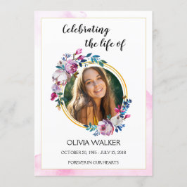 Lila blommor serviceprogram program