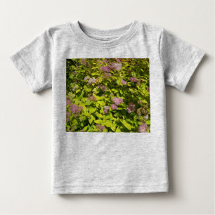 Lila Blomsterträdgård Barn T-Shirt