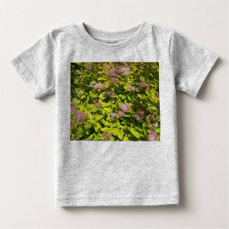 Lila Blomsterträdgård Barn T-Shirt