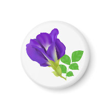 Lila Bloom Blommigt Gift-figursättning
