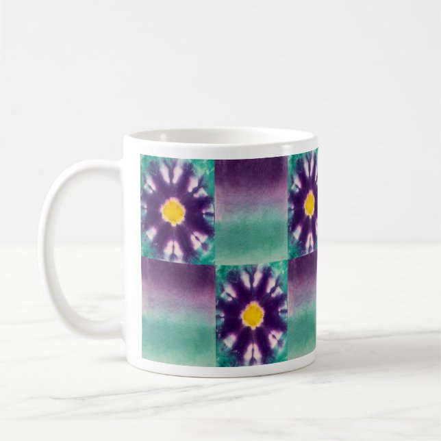 Lila Bloom Kaffemugg (Vänster)