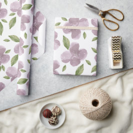 Lila Blooms Presentpapper