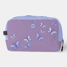 Lila Blue Butterfly Kaleidoscope Violet