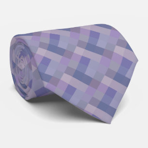 Lila Blue Geometric Mönster Slips