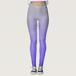 Lila blue Grått rustic ombre Leggings