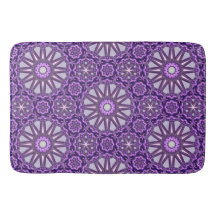 Lila Blue Kaleidoscope Pinjul Mandala Mönster