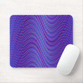 Lila & Blue Linjer - Psychedelic, Trippy Rand Musmatta