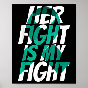Lila Blue Ribbon Shirt Poster