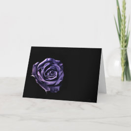Lila Blue ro Valentine Card Helgkort