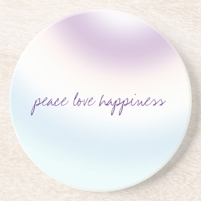 Lila Blue  Tie Dye Underlägg (Framsidan)