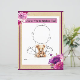 Lila Boho som kommer att Baby se ut som spel