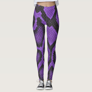 Lila bollpython-legging style 2 leggings