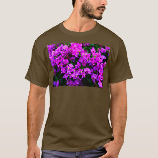 Lila bougainvillea blomma 1 t shirt