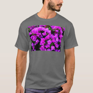 Lila bougainvillea blomma 3 t shirt