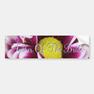 Lila Bouquet Far i Bride Bildekal