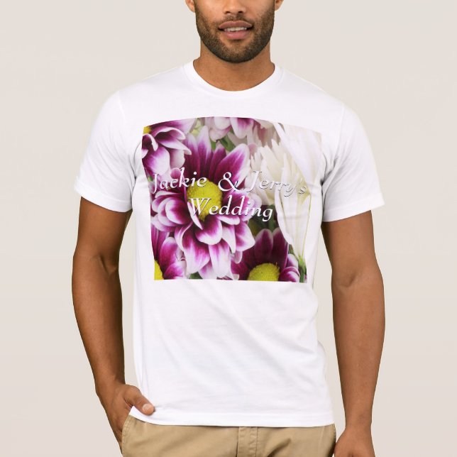 Lila Bouquet T Shirt (Framsida)