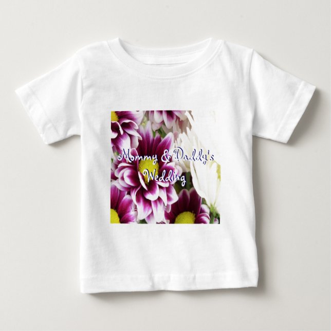 Lila Bouquet T Shirt (Framsida)