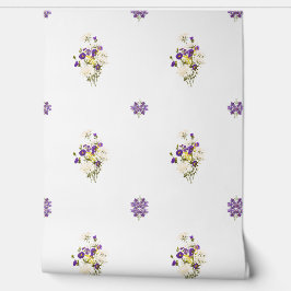 Lila Bouquet Tapet