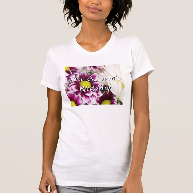 Lila Bouquet Tee (Framsida)