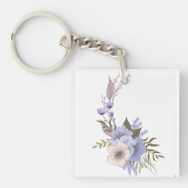 Lila boutique stil blom-  (Framsidan)