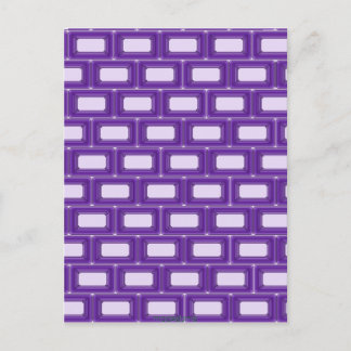 Lila Bricks Vykort