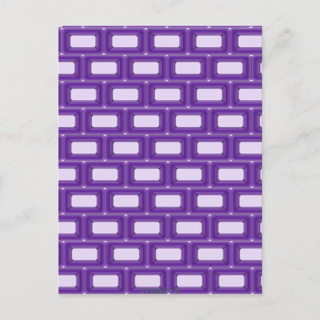 Lila Bricks Vykort (Framsida)