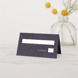 Lila bröllop elegant-typografi placeringskort