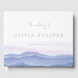 Lila Bröllop Gästböcker