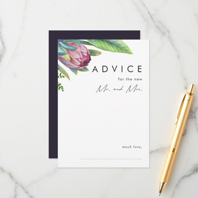 Lila Bröllop i  av den tropiska Blommigten Rådkort (Fram/Back In Situ)