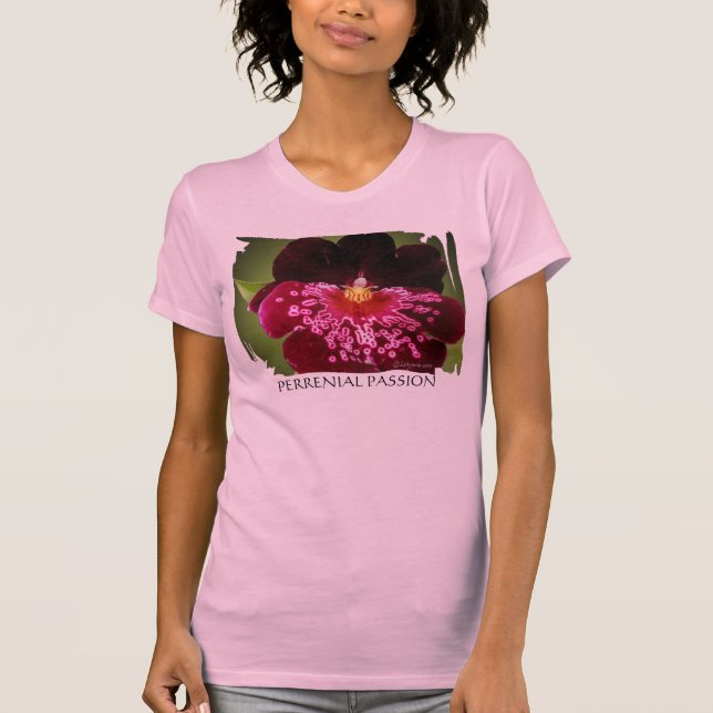Lila Bröllopsbuketter T Shirts Apparat (Framsida)