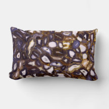 Lila Brown White Agate-sten mönster
